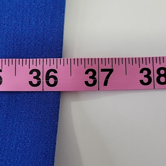 The Limited Sleeveless Blue and Black Dress SZ 4 - Picture 7 of 12